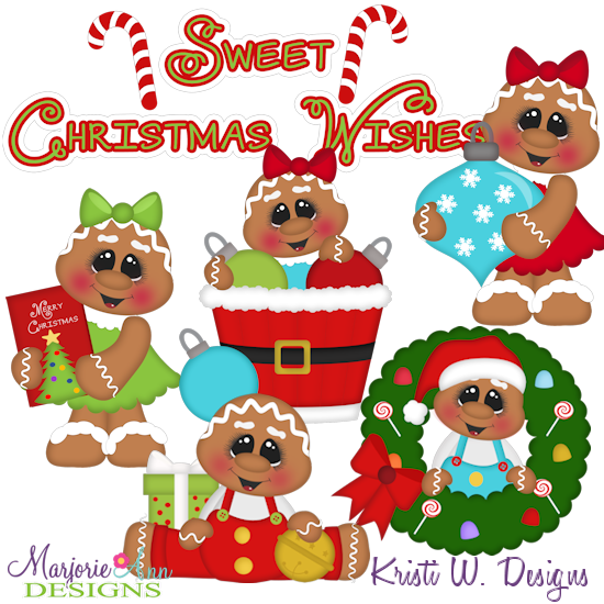 Christmas Sweeties SVG Cutting Files Includes Clipart - Click Image to Close